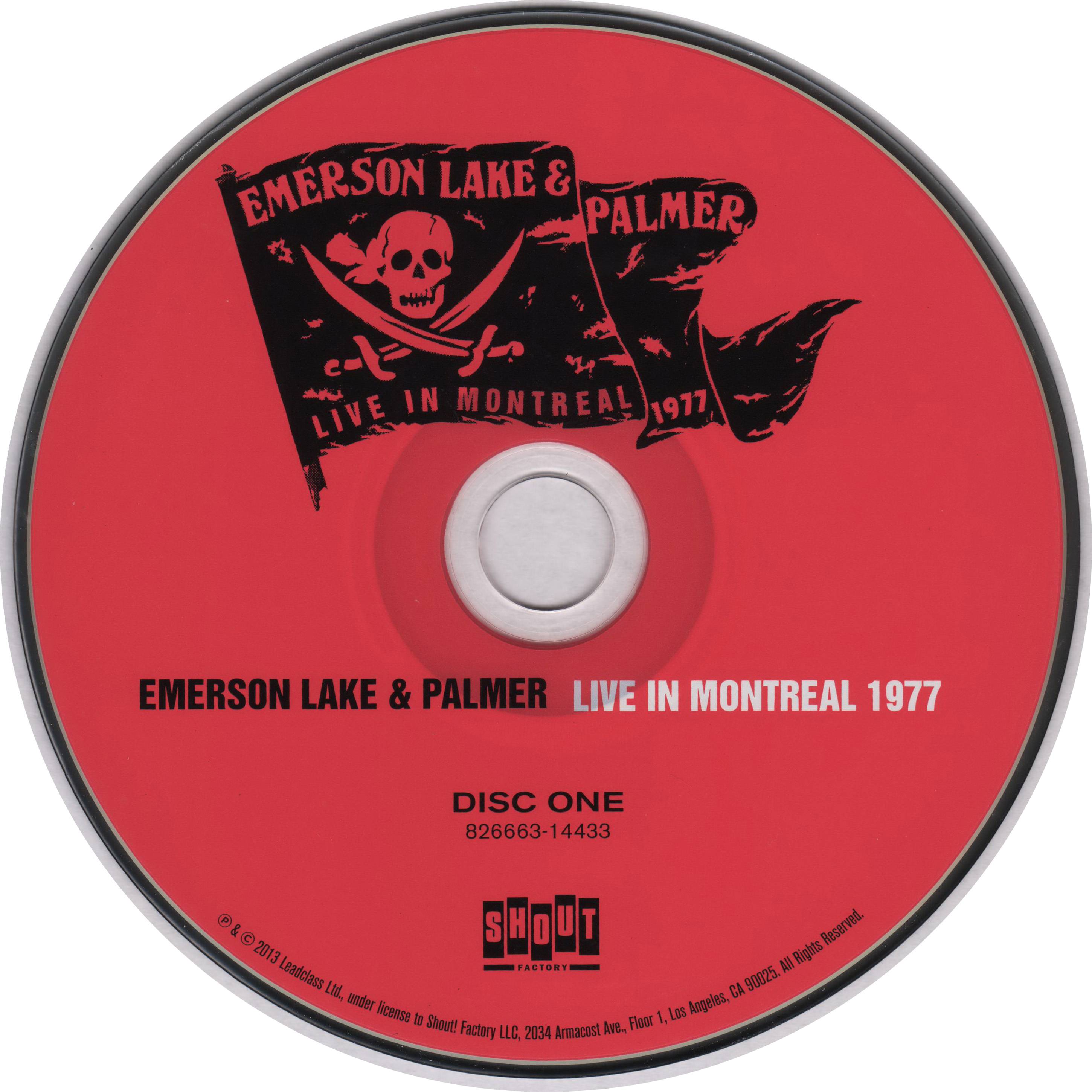 Emerson, Lake and Palmer Live In Montreal 1977 [cd1 usa]